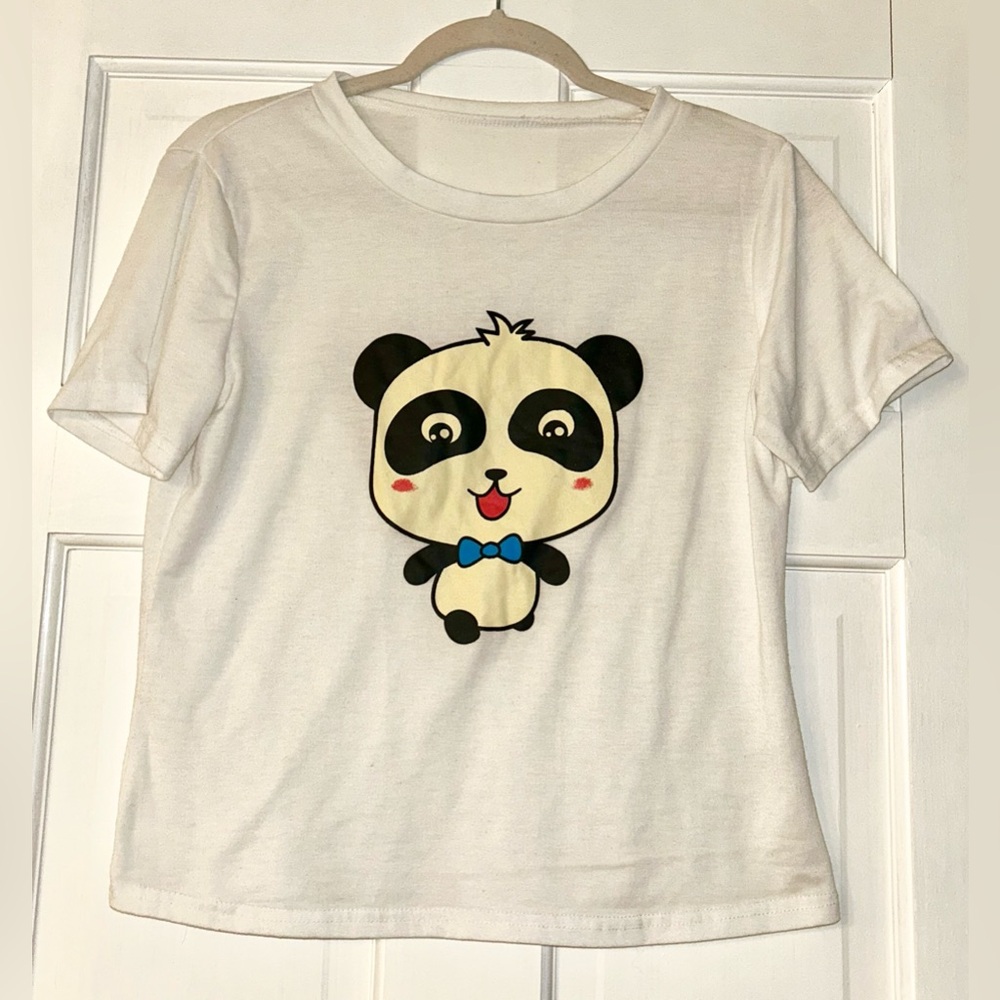 DIDK Panda Sleep Tee Shirt Women